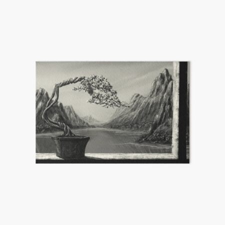 Bonsai 1 Art Board Print