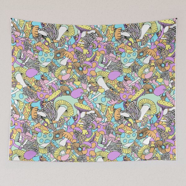 Item preview, 50s psychedelic mushrooms designed and sold by B0red.