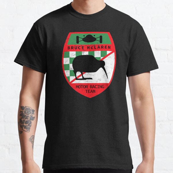 McLaren (logo original de 1963) Look vieilli T-shirt classique