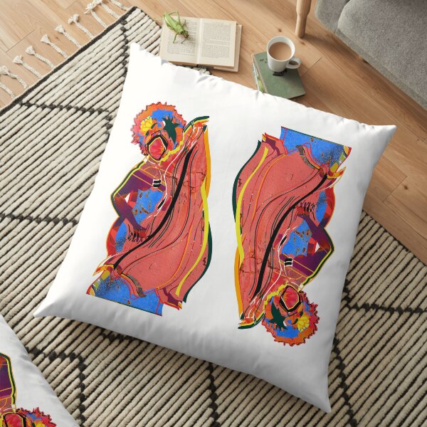 Cuban Ladies Floor Pillow