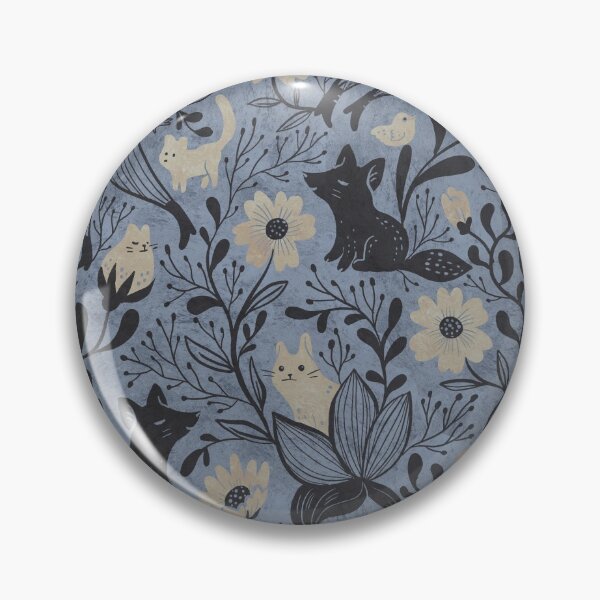 Item preview, Whimsical May in blue designed and sold by Gaia Marfurt.