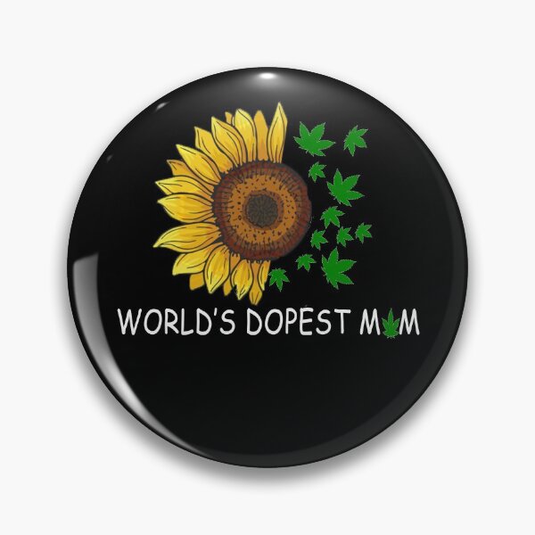 Item preview, World's Dopest Mom Sunflower Weed designed and sold by Kathrine2302.