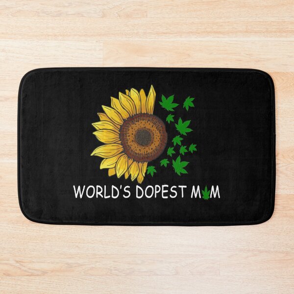 Item preview, World's Dopest Mom Sunflower Weed designed and sold by Kathrine2302.