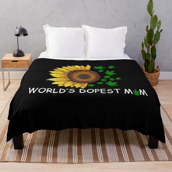 Item preview, World's Dopest Mom Sunflower Weed designed and sold by Kathrine2302.