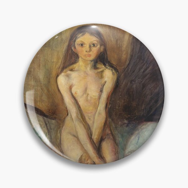 Item preview, Edvard Munch - Puberty designed and sold by artcenter.