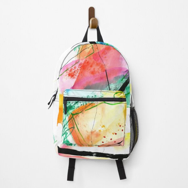 Item preview, Abstract vivid colours drawing,  watercolours , lockdown art  designed and sold by DenisaDesign.