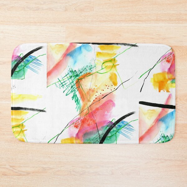 Item preview, Abstract vivid colours drawing,  watercolours , lockdown art  designed and sold by DenisaDesign.