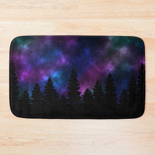 Item preview, Silhouette tree against a starry night designed and sold by Eliza-Grace.
