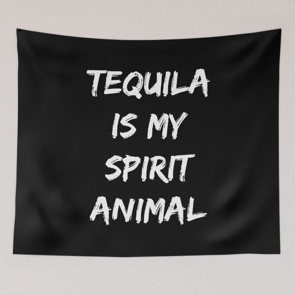 Item preview, Tequila Is My Spirit Animal Alcohol Drinking Gift designed and sold by haselshirt.