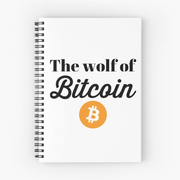 Item preview, The wolf of Bitcoin designed and sold by Bouzdesigns.