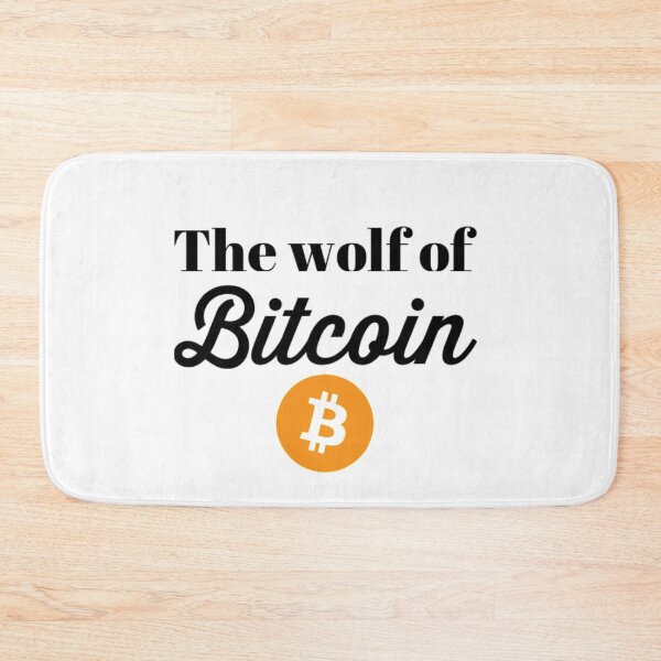 Item preview, The wolf of Bitcoin designed and sold by Bouzdesigns.