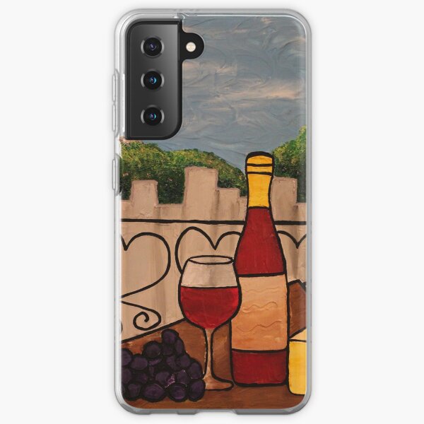 Wine on the Balcony Samsung Galaxy Soft Case