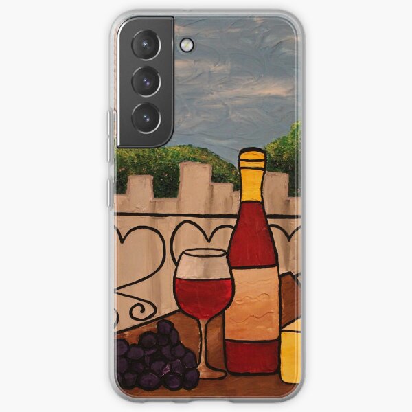 Wine on the Balcony Samsung Galaxy Soft Case
