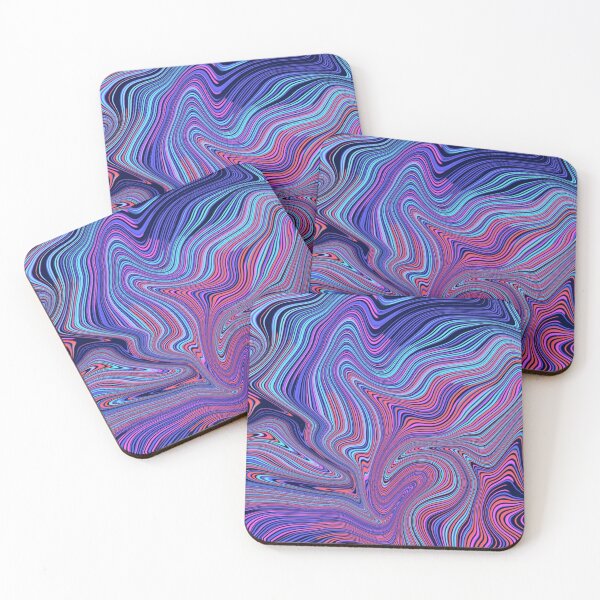 Item preview, Purple And Blue marble - Pattern designed and sold by blockshop.