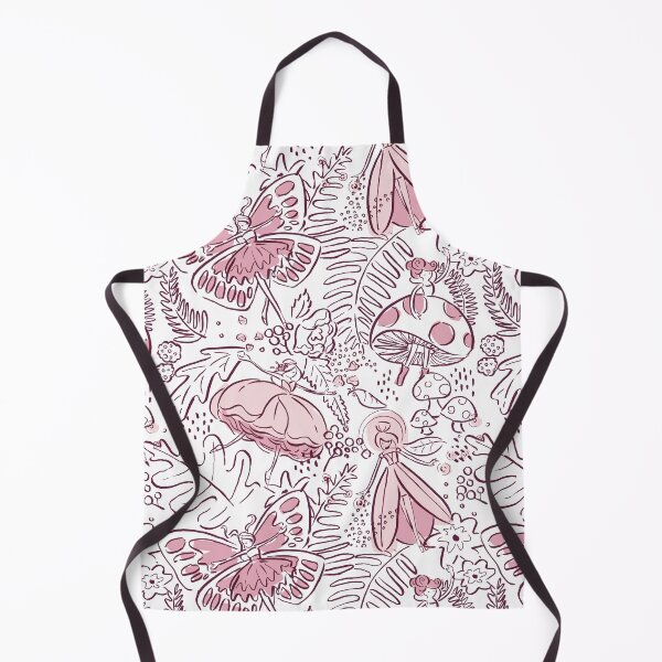 Whimsical Wonderland Forest Plum Apron