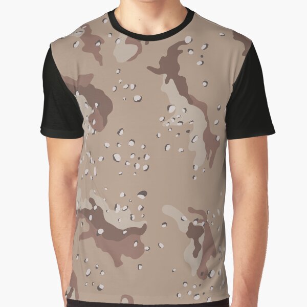 Item preview, Six-Color Desert Pattern camouflage designed and sold by BetterDIY.