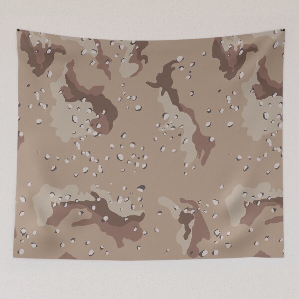 Item preview, Six-Color Desert Pattern camouflage designed and sold by BetterDIY.