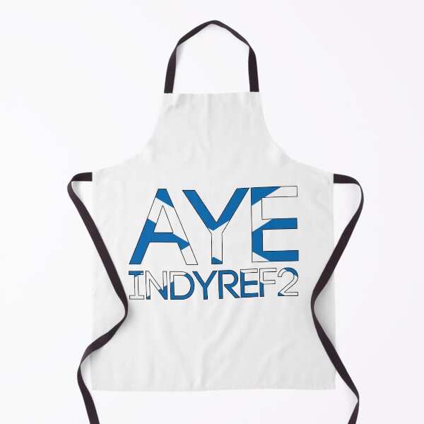 Item preview, AYE INDYREF2, Scottish Independence Saltire Flag Text Slogan designed and sold by MacPean.