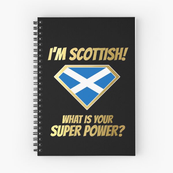 Item preview, I'm SCOTTISH what's your superpower? Golden designed and sold by cofera.