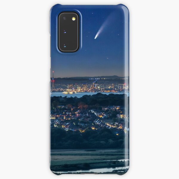 Comet Neowise Over Portsmouth Samsung Galaxy Snap Case