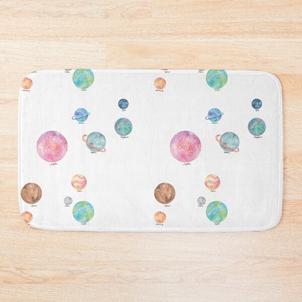 Item preview, Solar System Planets, Pluto and the Moon designed and sold by kslittleworld.