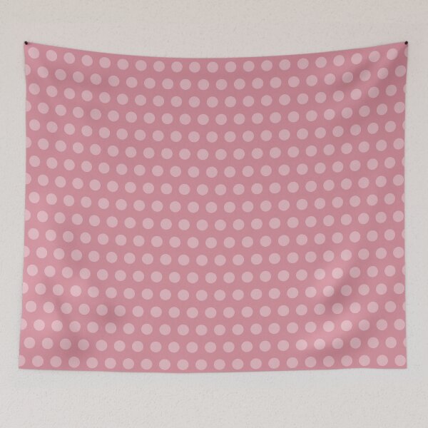 Item preview, Pretty Dark and Light Rose Pink Polka Dots - Classic Print for a Reason. designed and sold by cgroenewald.