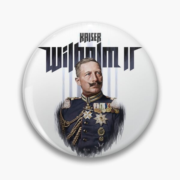 Artikelvorschau, Kaiser Wilhelm II., 1908 colorierte Kunst entworfen und verkauft von KAI-Studio.