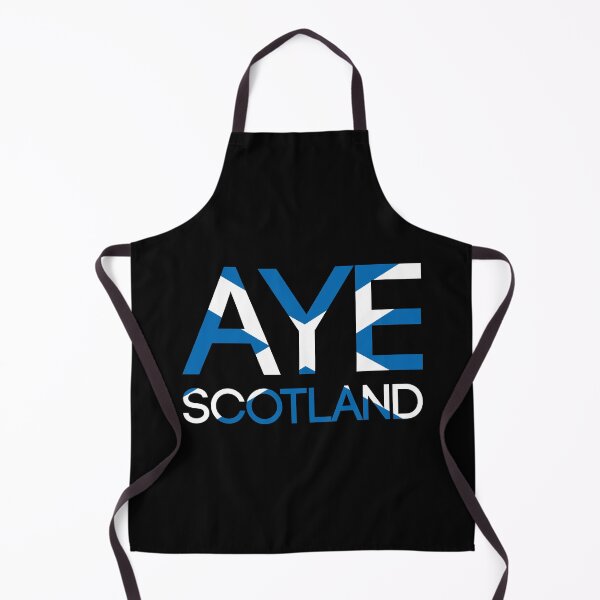 Item preview, AYE SCOTLAND, Scottish Independence Saltire Flag Text Slogan designed and sold by MacPean.