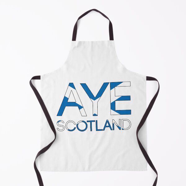 Item preview, AYE SCOTLAND, Scottish Independence Saltire Flag Text Slogan designed and sold by MacPean.