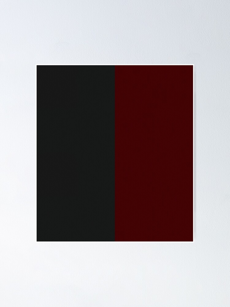 Thumbnail 1 of 3, Poster, Black and Red Stipe Wool designed and sold by Vk91.
