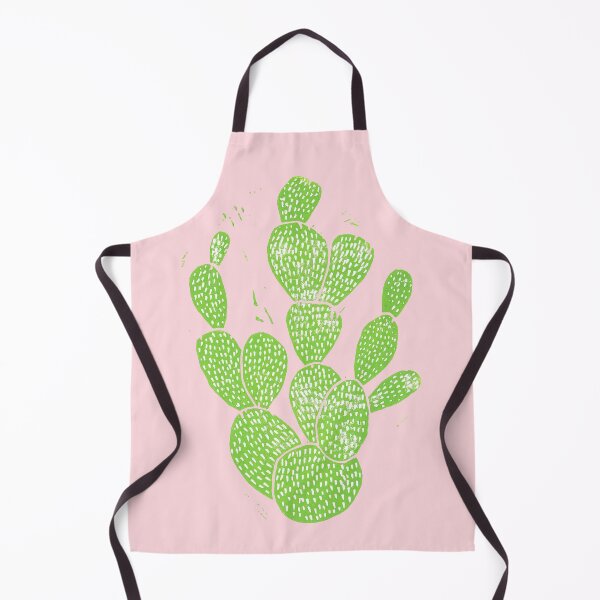 Item preview, Linocut Cacti #1 Minty Pinky designed and sold by BiancaGreen.