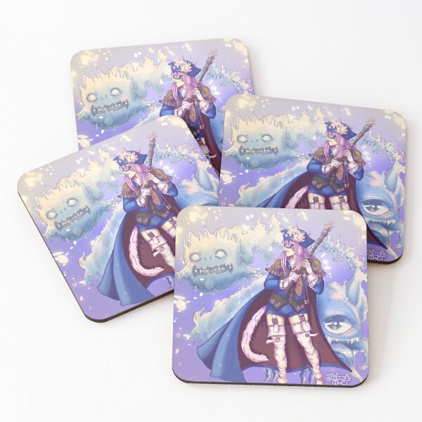 Item preview, Blue Mage with a Flambeau and Ahriman FF14  designed and sold by Jiubeck.