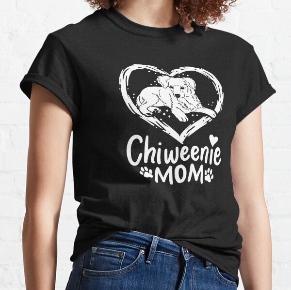 chiweenie mom shirt