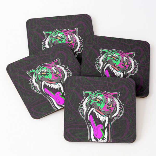 Item preview, Hallucinogenic Tiger Series: 3 designed and sold by betkakayd.