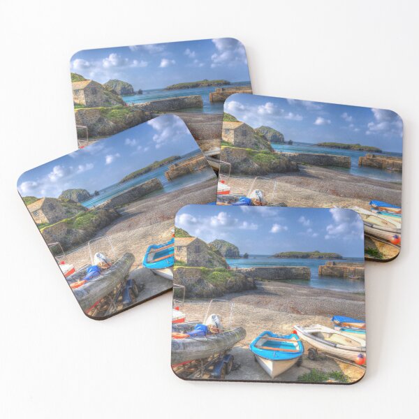 Item preview, Mullion Cove Harbour Cornwall With Boats designed and sold by acceleratorhams.
