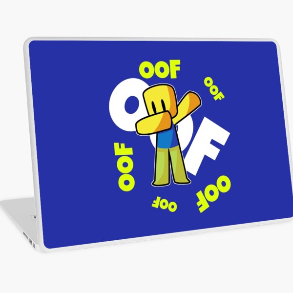 Roblox For Kids Laptop Skins Redbubble - roblox oof horn roblox generator gift card