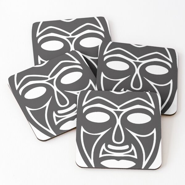 Item preview, tribals, mayan, aztec, mask designed and sold by gandra.
