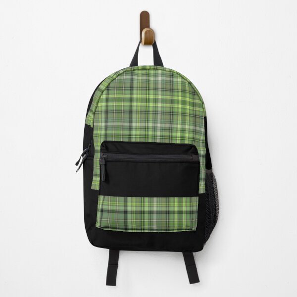 Item preview, Olive green plaid check pattern- bestselling masks designed and sold by August-E.