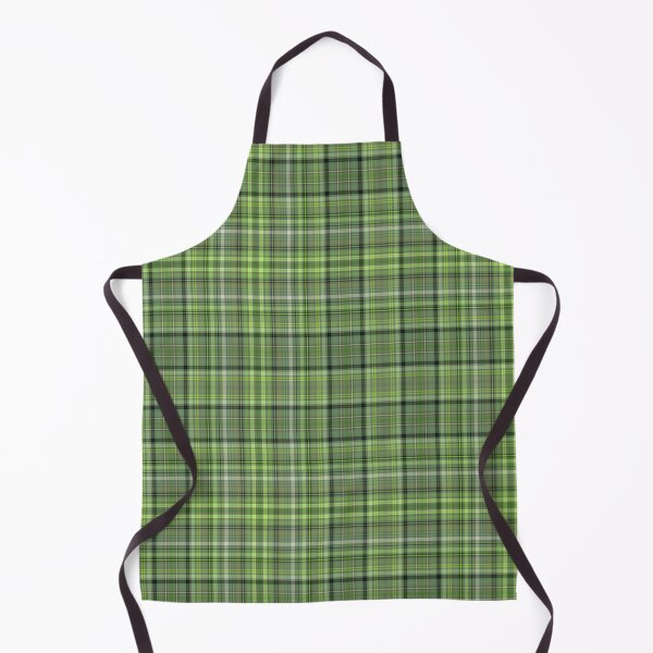 Item preview, Olive green plaid check pattern- bestselling masks designed and sold by August-E.