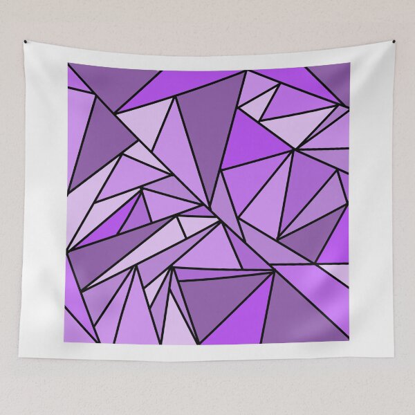 Item preview, Purple Geometric  designed and sold by DigitalartbyD.