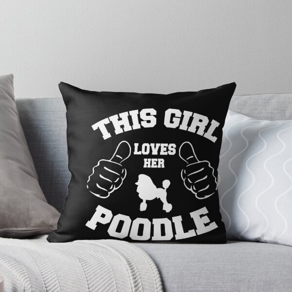 Item preview, This girl loves her poodle - Funny poodle lover Gift designed and sold by Teenation9.