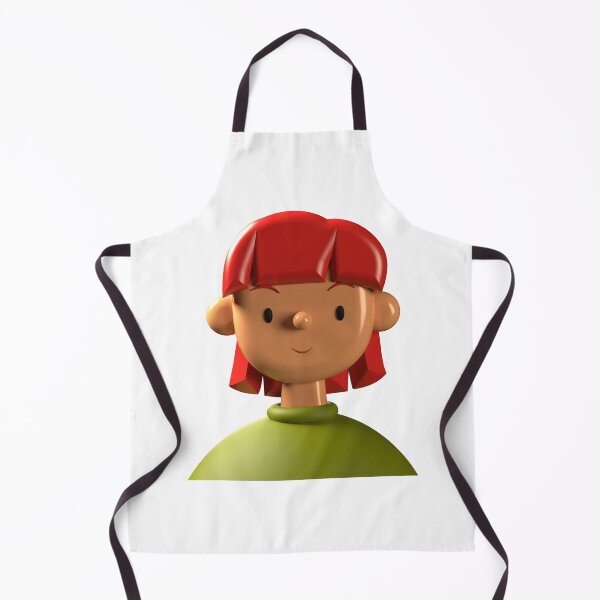 Item preview, Funny red girl Lina designed and sold by MHerzel.