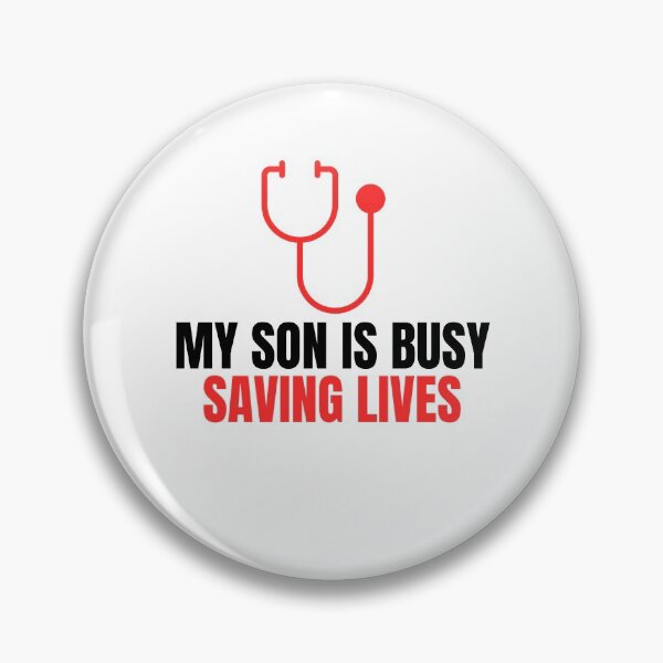 Item preview, My Son is Saving Lives designed and sold by twicetrader.
