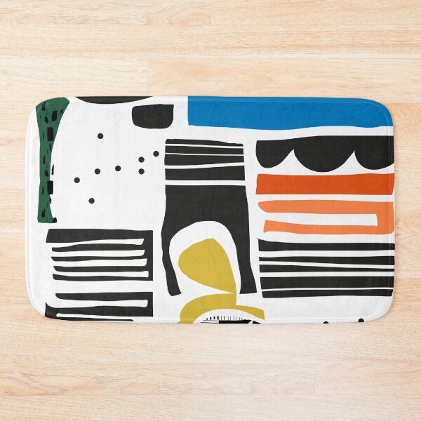 Item preview, Everyday // Abstract Bright Shapes Print designed and sold by fossdesign.