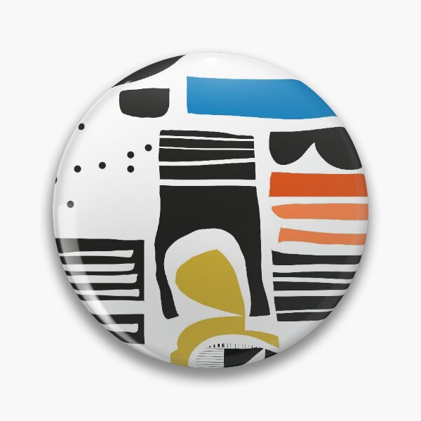 Item preview, Everyday // Abstract Bright Shapes Print designed and sold by fossdesign.
