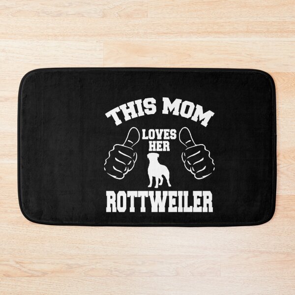 Item preview, This mom loves her rottweiler - Funny rottweiler lover Gift designed and sold by Teenation9.