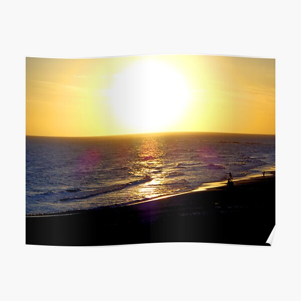 Tropical Sunset Poster