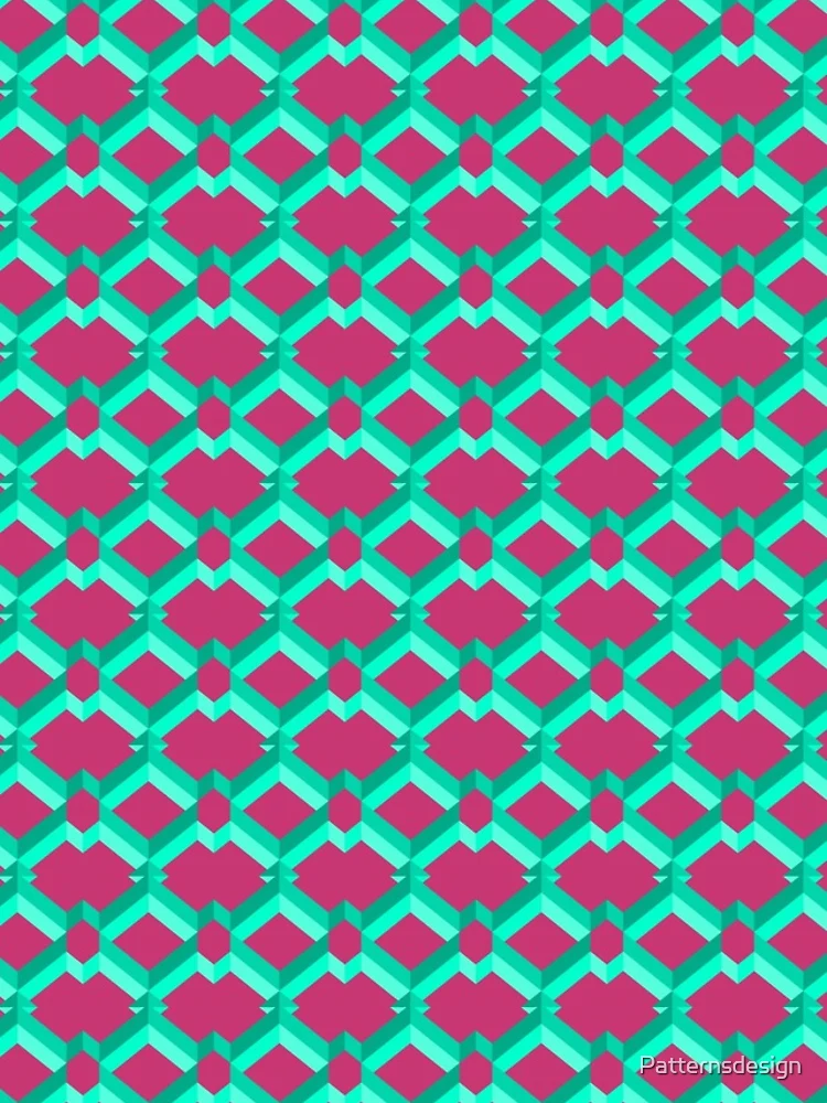Thumbnail 4 of 4, iPhone Case, Retro Geometric Pattern designed and sold by Patternsdesign.