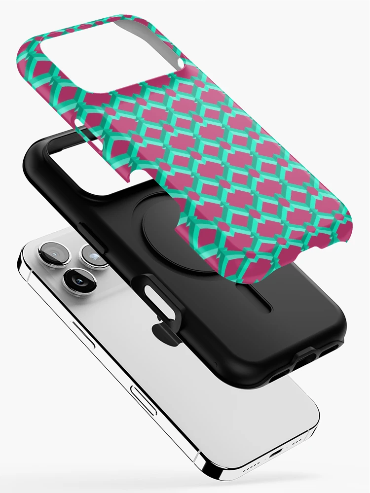 Thumbnail 2 of 4, iPhone Case, Retro Geometric Pattern designed and sold by Patternsdesign.