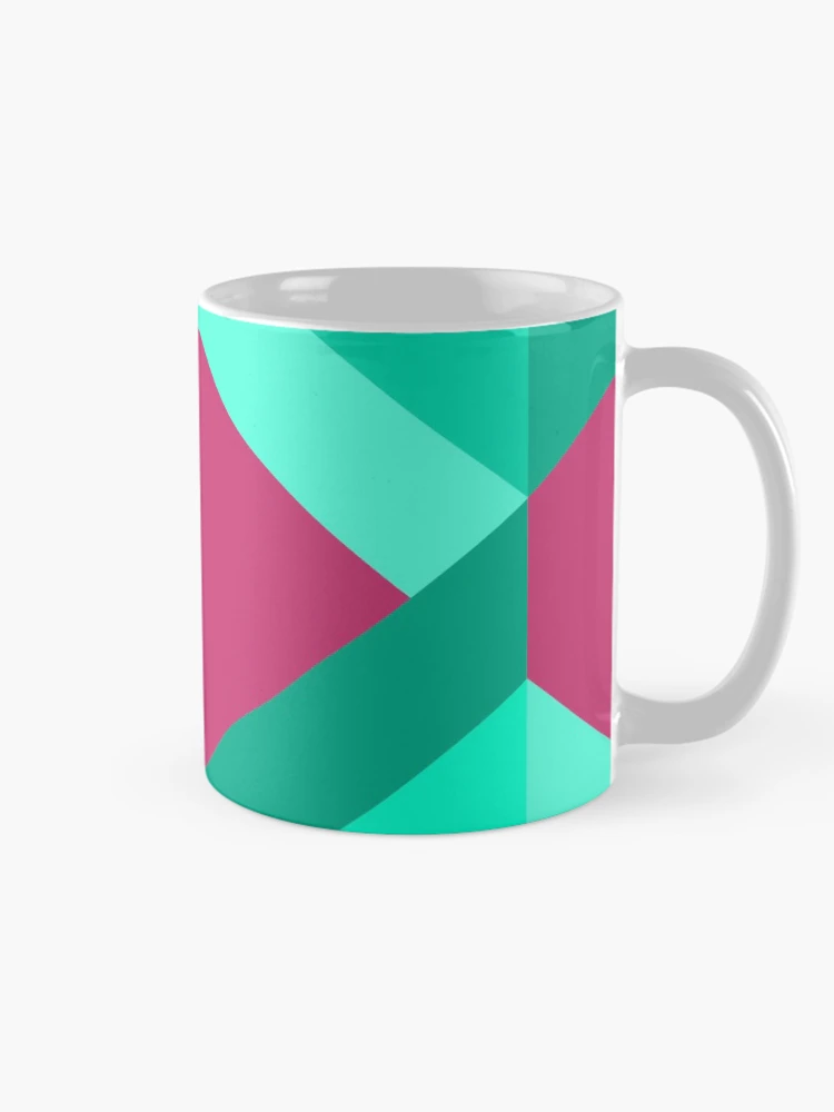 Thumbnail 3 of 6, Coffee Mug, Retro Geometric Pattern designed and sold by Patternsdesign.